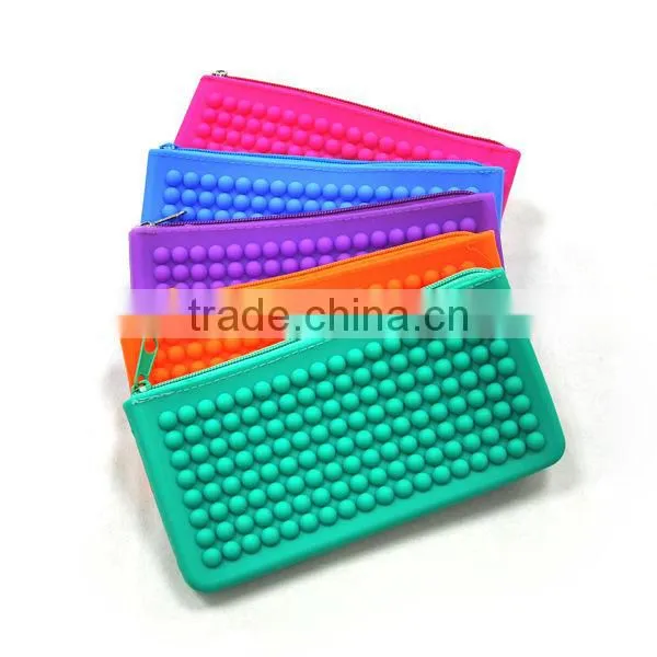 Silicone evening party korean vogue clutch bag