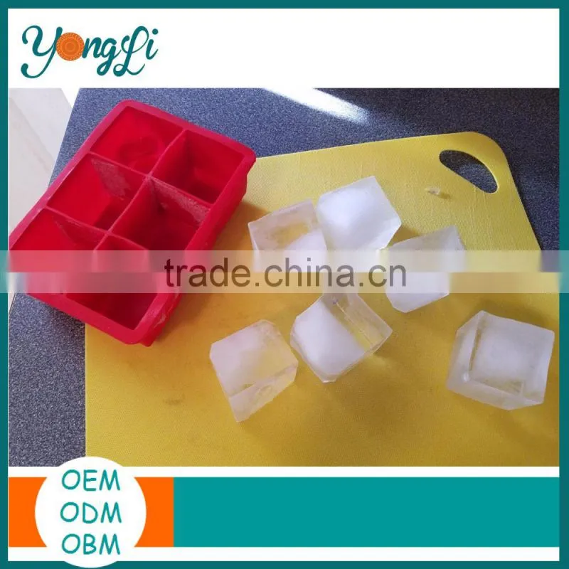 FDA/LFGB Certification And Cake Tools Type Silicone Ice Cube Mold