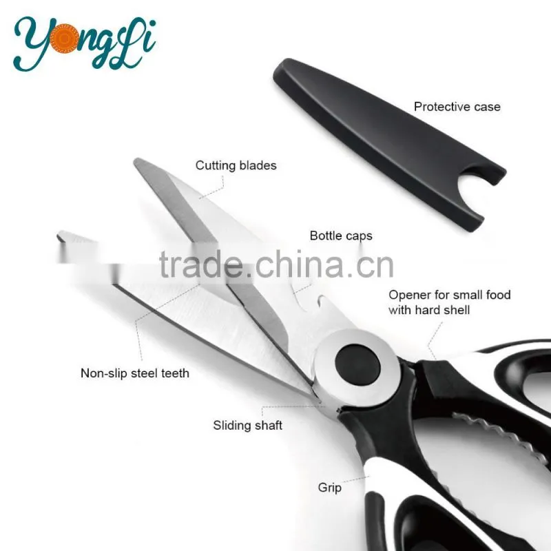 Premium Heavy Duty Cooking Shears and Multi Purpose Kitchen Scissors Shears