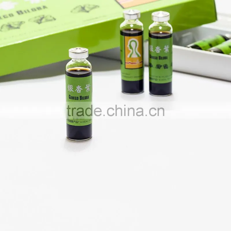 Ginkgo biloba oral liquid,GMP certificate ,OEM package