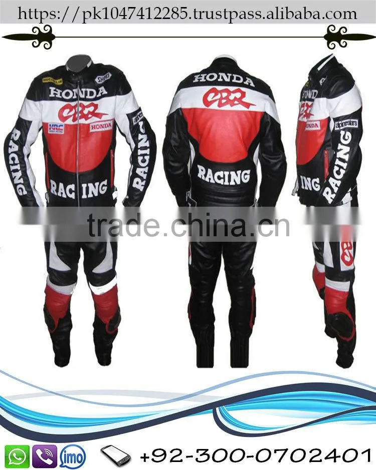 MEN RACING LEATHER SUITS/ MOTORBIKE SUIT / LEATHER MEN SUIT