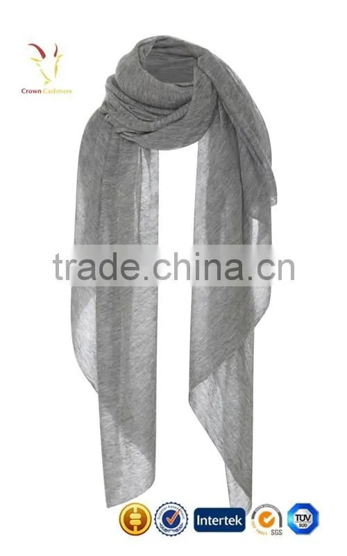 Best Selling Anti-pilling Plain Cotton Cashmere Scarf and Shawl 2016