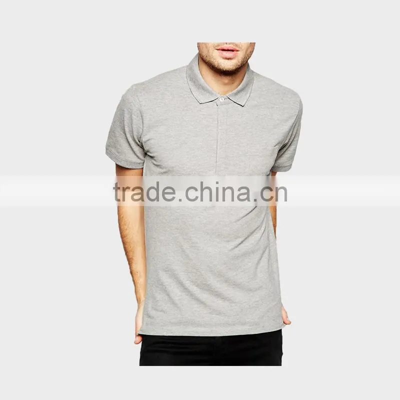 2015 Men Polo Shirt with Ribbon
