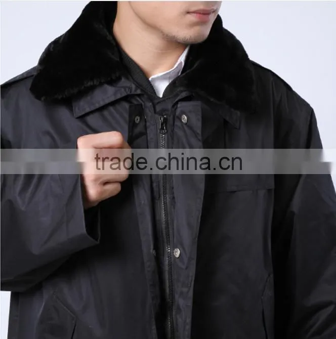 Prevent cold Security Uniform Military Uniform/long down coat