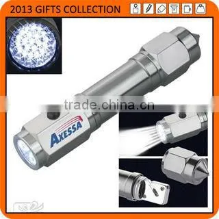 Multifunction police flashlight