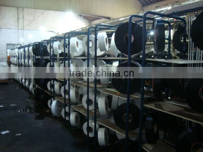 Single covered spandex covered yarn for denim, underwear, socks, circular knitting