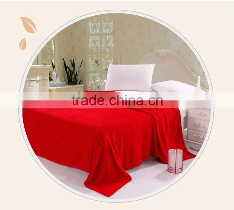 High Quality Flannel Printing Trick Luxury Blanket