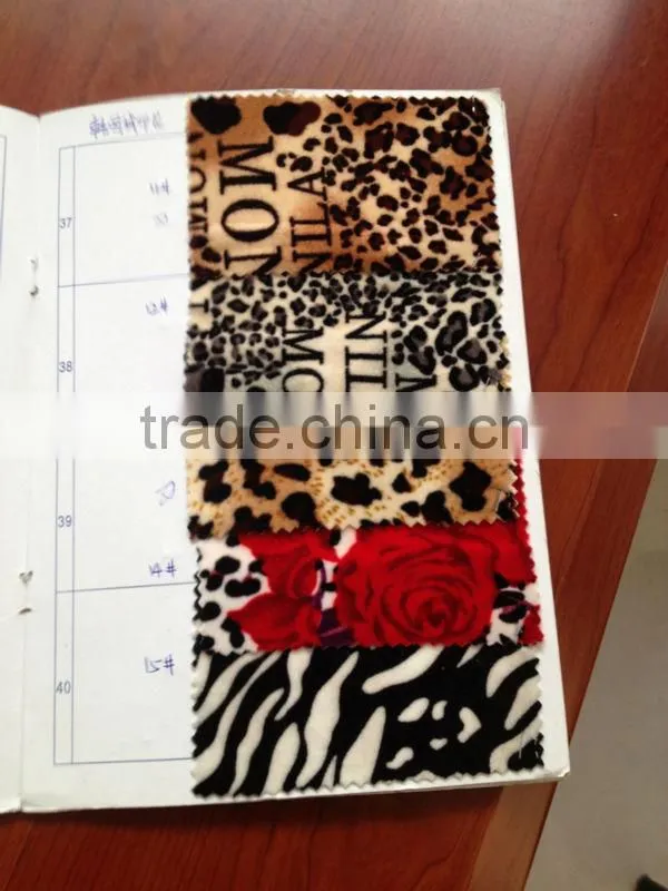 Highi quality spandex korean velvet fabric for garments