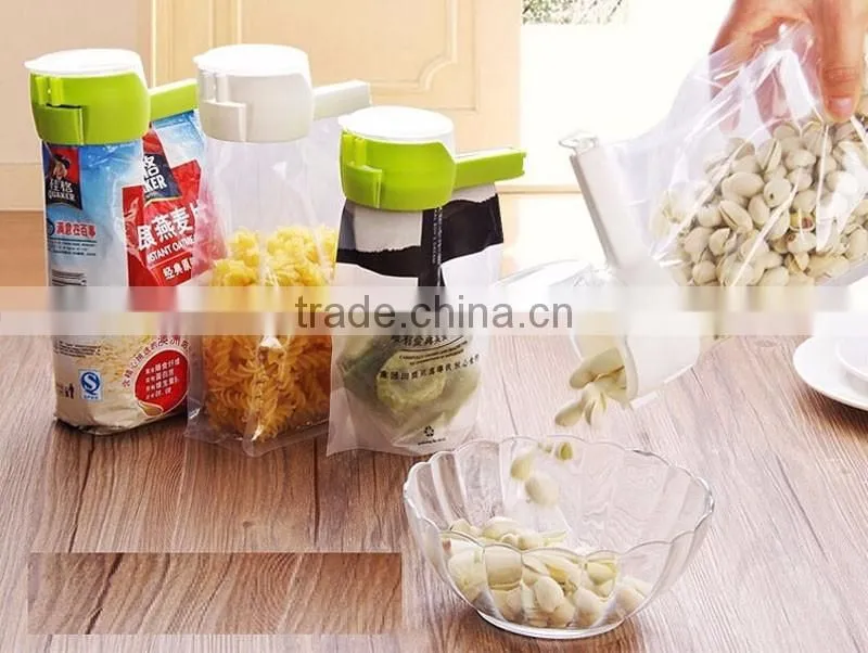 Promotional Plastic Bag Clip / Plastic Food Bag Clip / Plastic Bag Seal Clip