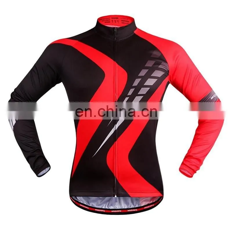 Sublimated high performance sports apparel wholesale cycling jersey kits for men