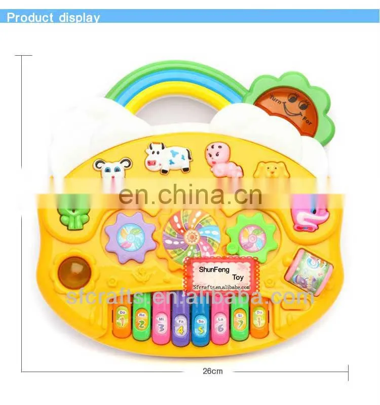 Cartoon musical electronic keyboard electronic organ toys