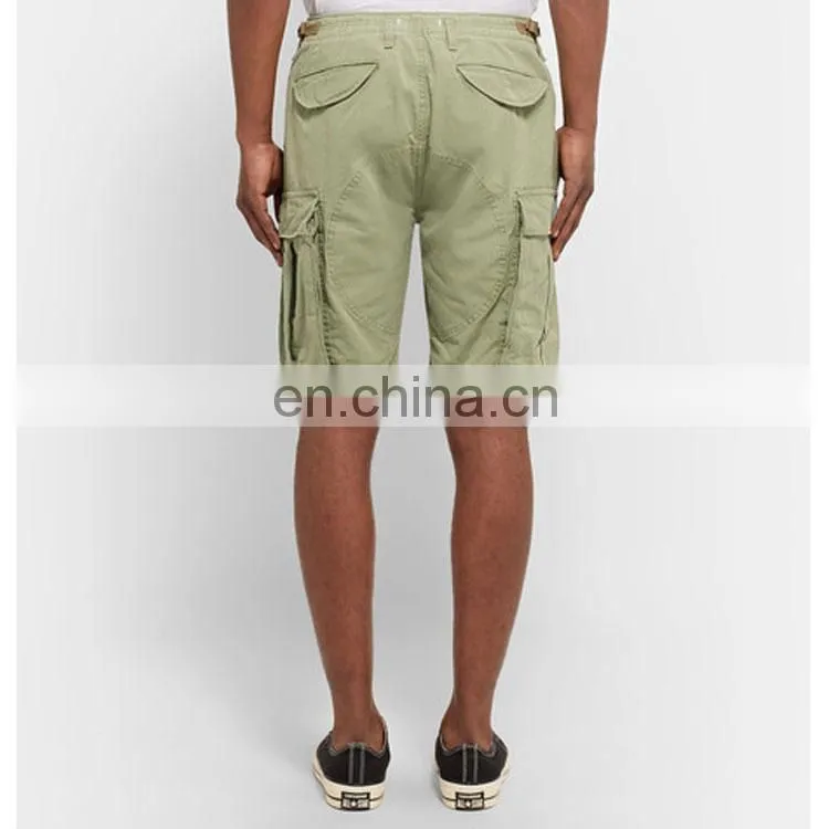 Summer Fashion OEM Shorts Plain Wholesale Trooper Cotton-Ripstop Shorts Men