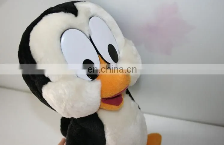 Custom personalized cute penguin plush toy for gifts