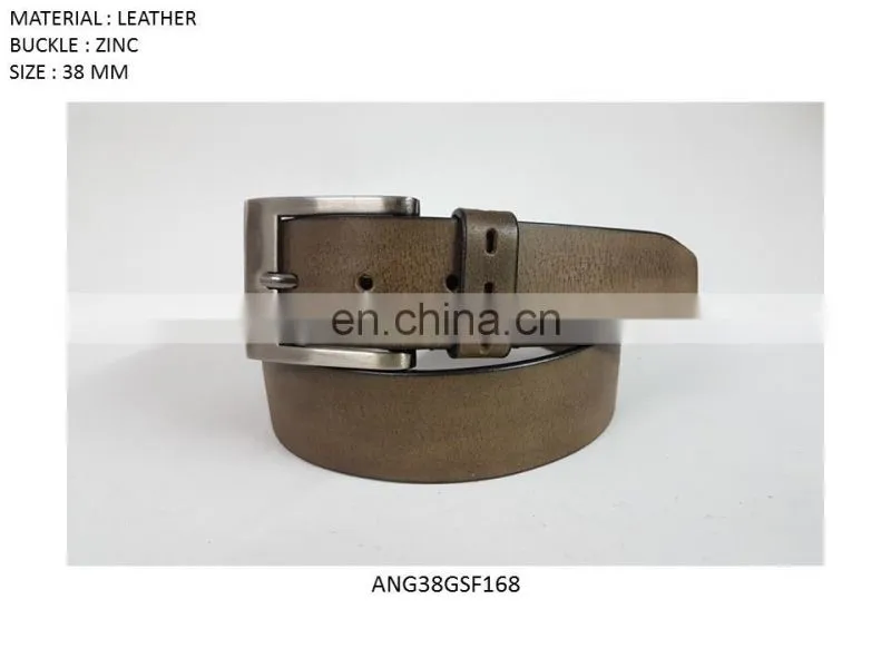 Top Grain Leather belt manufacturer, top grain leather belt exporter