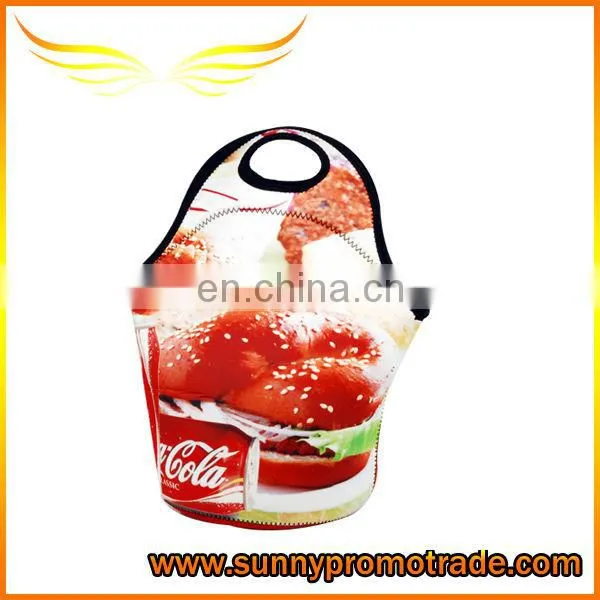 Customized Neoprene lunch bag wetsuit material picnic bag