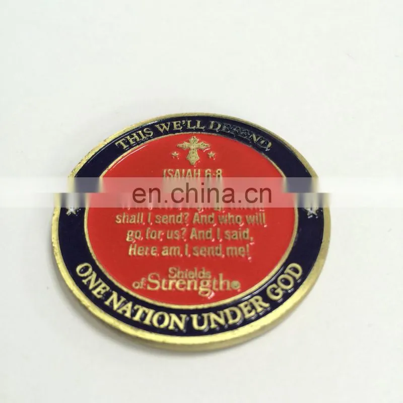 Anniversary coins antique bronze plated personalized design of the school