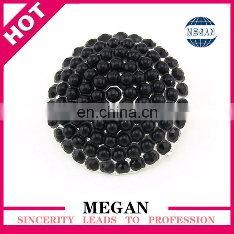 Wholesale Wedding Decoration gold rhinestone pearl button
