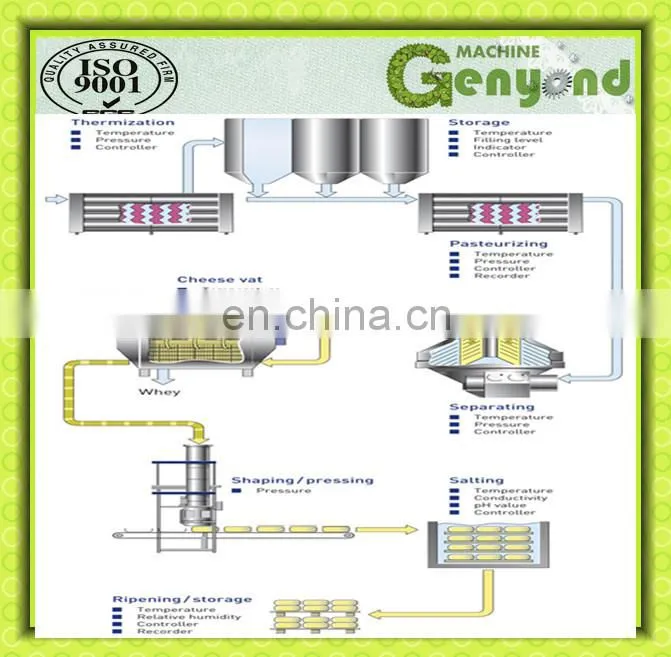 shanghai genyond cheese making vat
