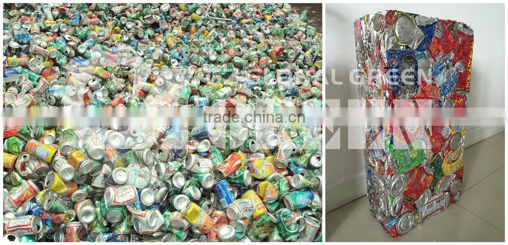 Automatic Horizontal aluminium scrap baling machine