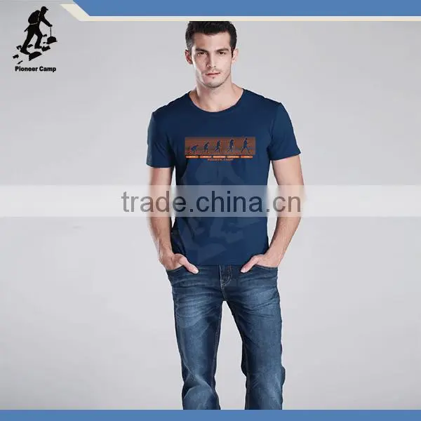 deep crew neck shirt