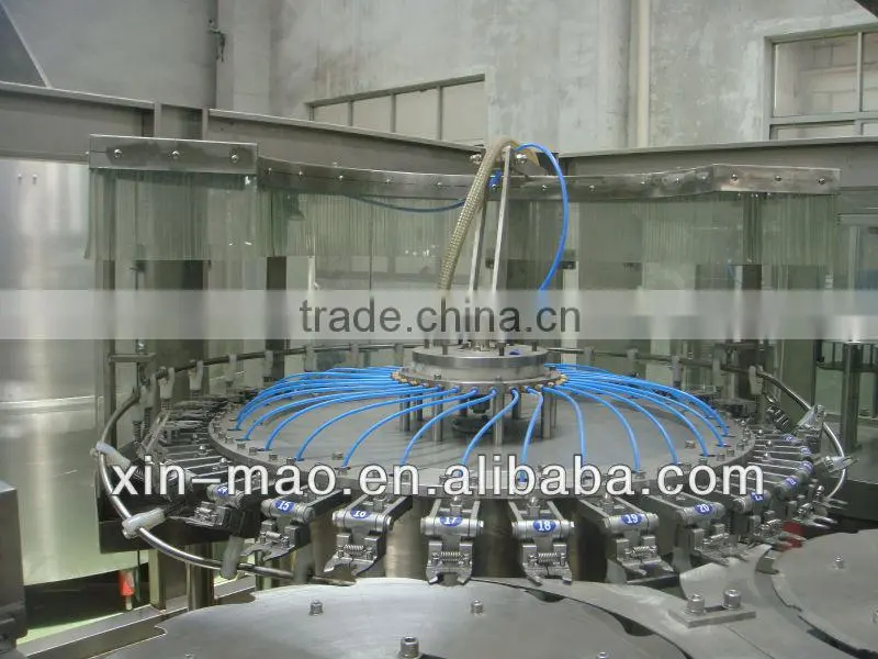 pet bottled juice hot filling machine