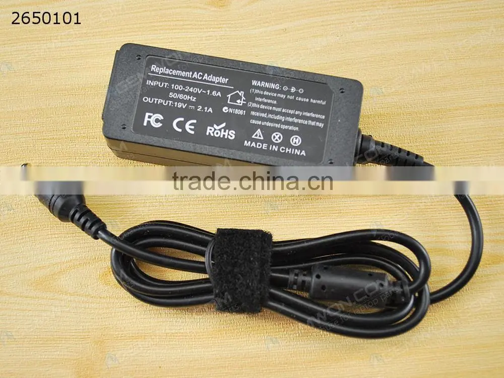 High Copy Laptop AC Power adapter for SAMSUNG 19V 2.1A 5.0*1.0*3.0mm 40W