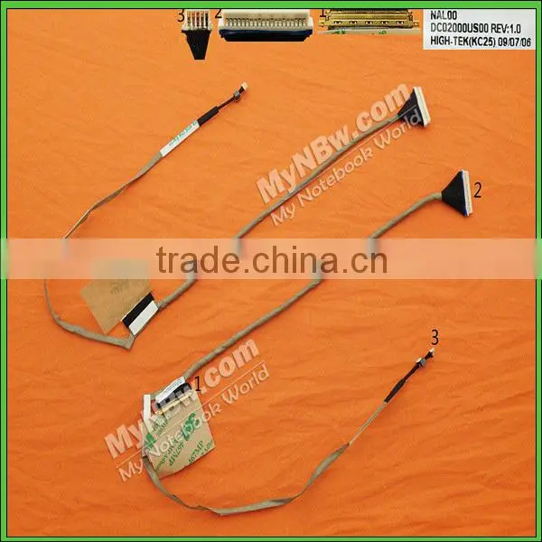lcd screen cable for ACER Aspire 5534 5538 5538G P.N DC02000US00