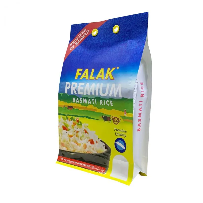 1kg,2kg,5kg,10kg Vacuum Bag for Rice Packaging/Plastic Rice Bags With Handle