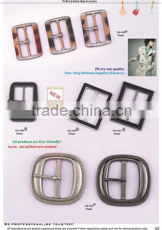 Metal butterfly shape with rhinstone buckle
