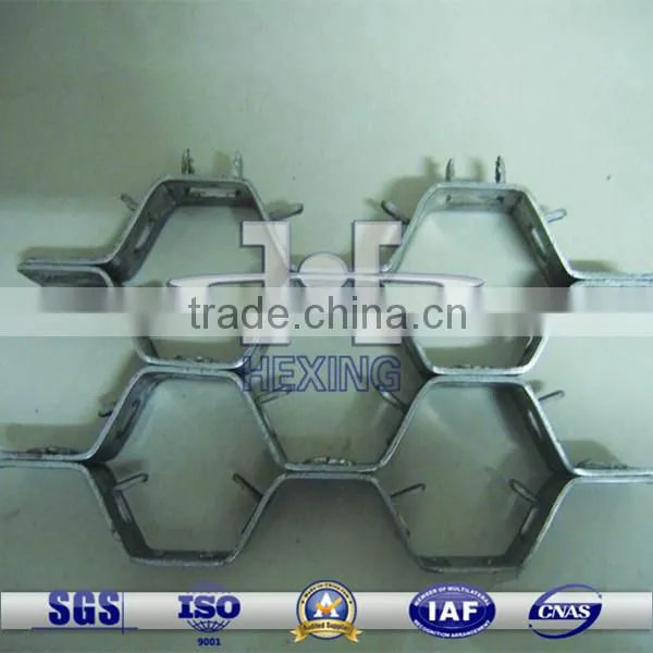 ss304 hexsteel mesh flex metal refractory lining