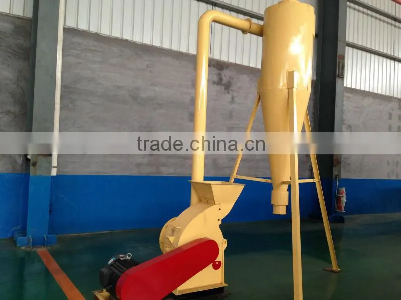 straw hammer mill/ wood sawdust making machine YULONG brand