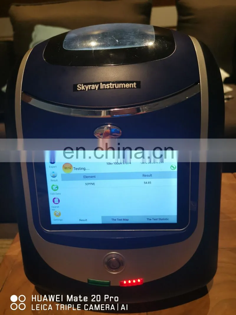 xrf fuel sulfur testing analyzer for IMO2020 S restriction