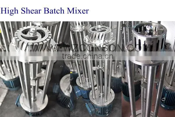 304 Stainless steel high shear emulsifying inline mixer