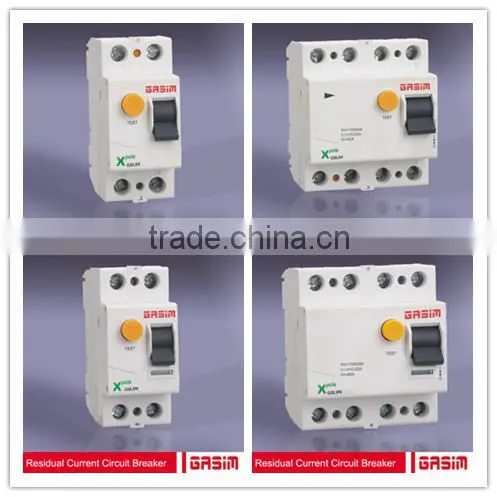 High Quality 30ma 100ma 300ma rccb circuit breaker