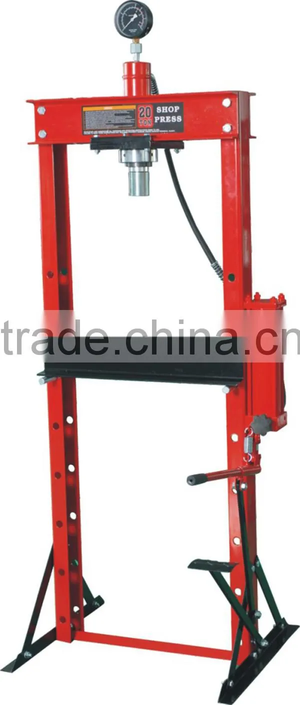 with gauge 20T shop press