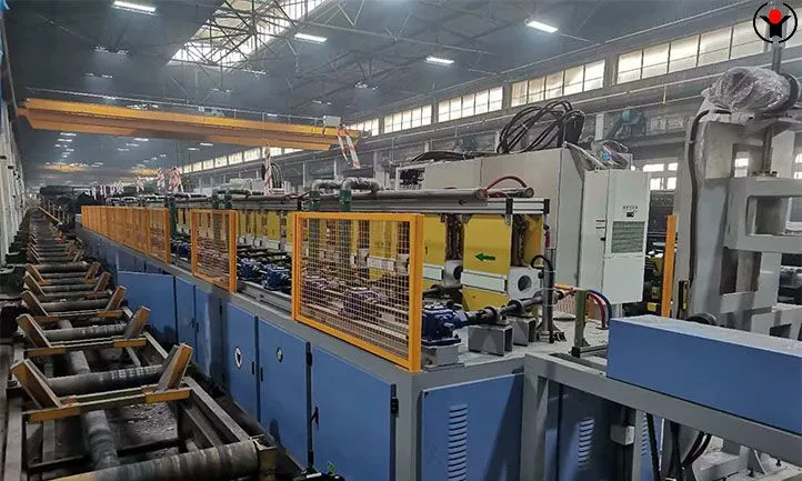 Forever electromechanical steel pipe induction heating equipment empowers pipe processing