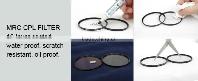 Massa super slim lens filter HMC 58mm scratch resistant uv filter for camera lens