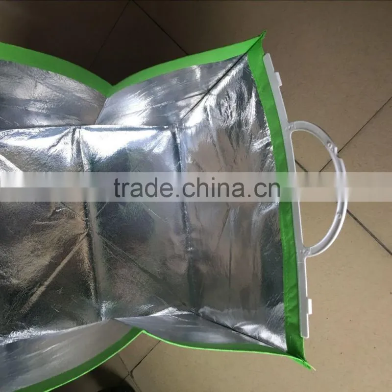 large size tote cooler bag carry bag Nonwoven/ EPE foam/ AL