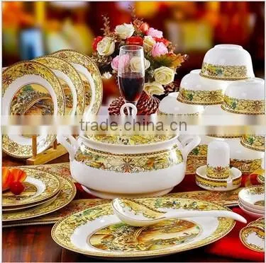 46 pcs dinner set in dinnerware sets