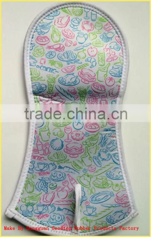 new fashion design neoprene oven glove manufactory in china