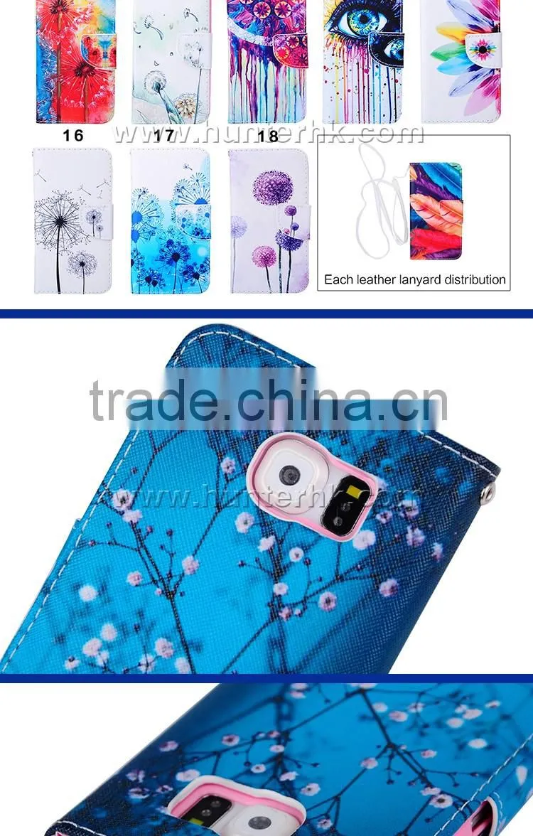 Colorful Pattern Flip Book Case For Sam A5