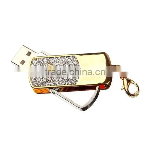 Honorable jewelry metal usb drives 8gb