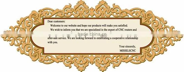 china jinan missile 4 head 3d cnc router machine 4 axis