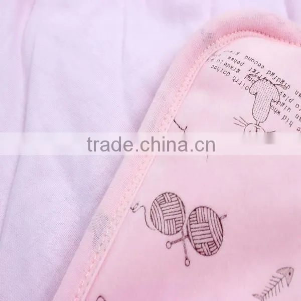 BB-MS-011 muslin wrap baby swaddle blanket with hooded