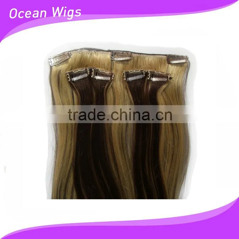 clips in hair extension,clip on hair extension,natural wave clip hair