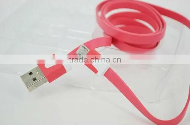Noodle Cable For Samsung Cable USB Flat