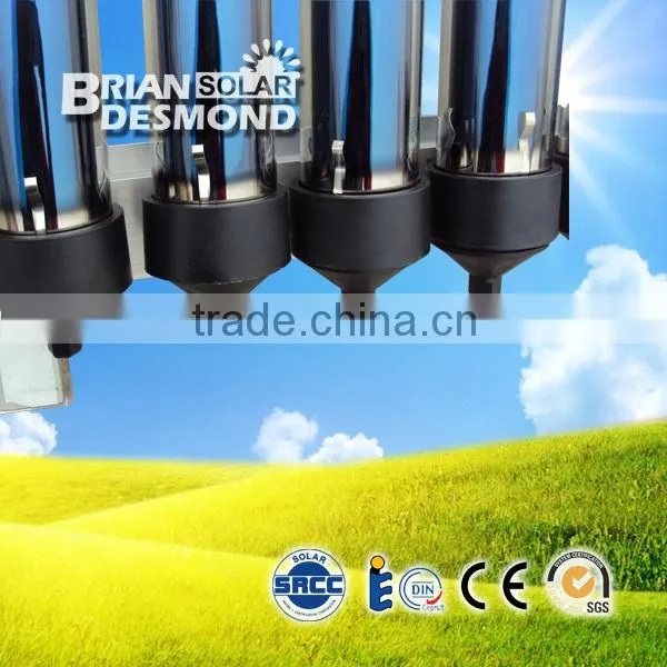solar collector for water heater, heat pipe solar collector