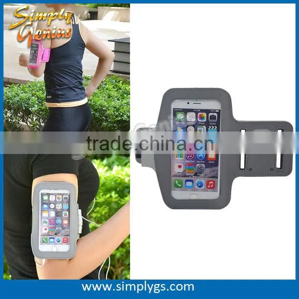 (New) Lycra sport armband for iphone 6, Lycra waterproof sport armband, Lycra cell phone armband