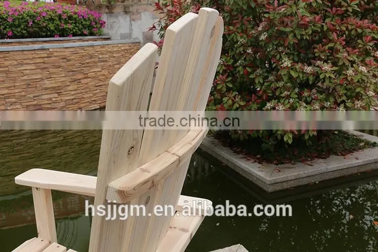 wooden outdoor high bar chair