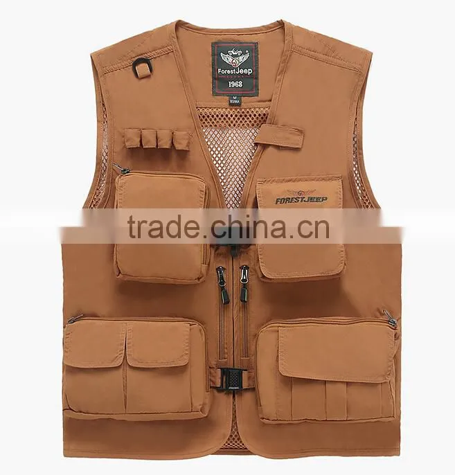 fishing vest outdoor & camera vest